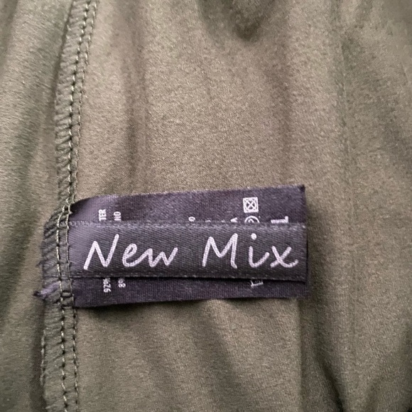 Women Slouchy Baggy Green Drawstring Jogger L Relax Fit Workout Gym Lifting‎ - Picture 2 of 6